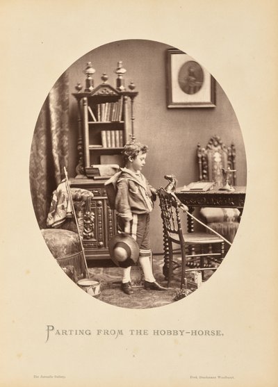 Afscheid nemen van het stokpaardje door Friedrich Bruckmann