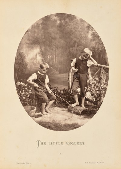 De kleine vissers door Friedrich Bruckmann