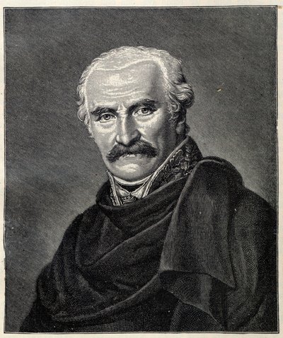 Portret van Gebhard Leberecht von Blücher, Prins van Wahlstatt 1742-1819 door Friedrich Carl Groger