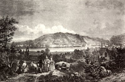 Bad Ems door Friedrich Foltz