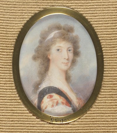 Portret van een dame door Friedrich Heinrich Fuger