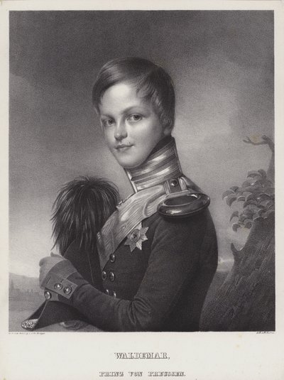 Prins Waldemar van Pruisen door Friedrich Jentzen
