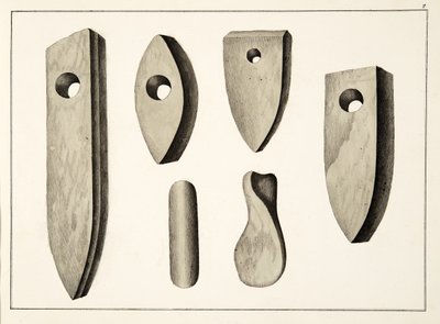 Stenen wapens, plaat uit A History of the Development and Customs of Chivalry, door Dr. Franz Kottenkamp, uitgegeven door Carl Hoffmann, 1842 door Friedrich Martin von Reibisch