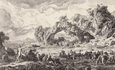 Doden van het heilige vee van Helios door Friedrich the Elder Preller