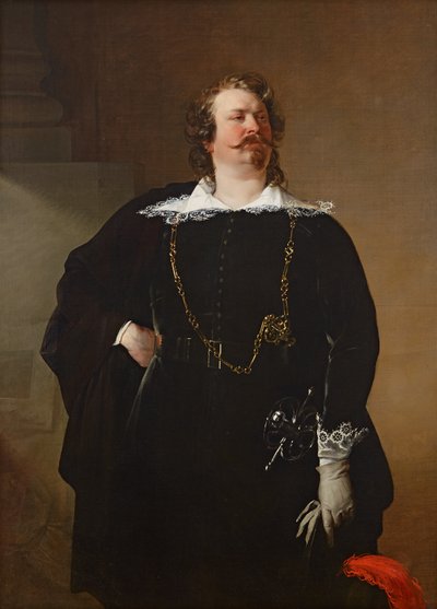 Vlaamse burgemeester (Baron Pfuel?) door Friedrich von Amerling