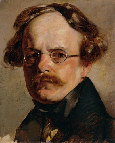 Onbekende man door Friedrich von Amerling