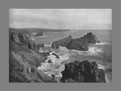 Oude Lizard Head en Kynance Cove, ca. 1900 door Frith and Co