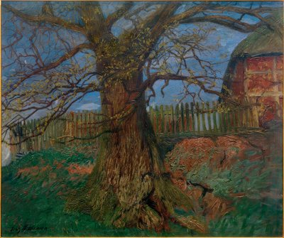 De eik door Fritz Mackensen