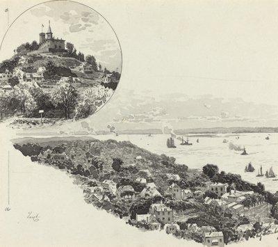 Blankenese door Fritz Stoltenberg