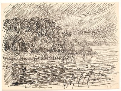 Nu viel de herfst door Fritz Syberg