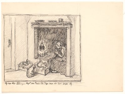 En toen werd het eendje op de proef gesteld... door Fritz Syberg