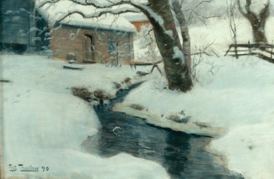 Lentedooi door Fritz Thaulow