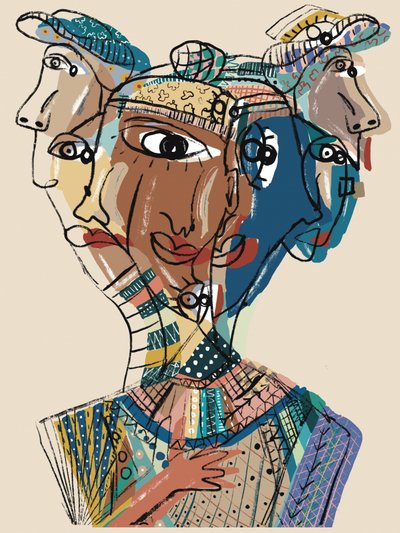 Veelzijdige gezichten door GIovanna Gil Alves