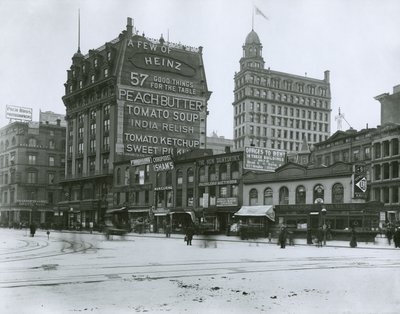 Broadway en 23rd Street, New York City door G.P. Hall und Sohn