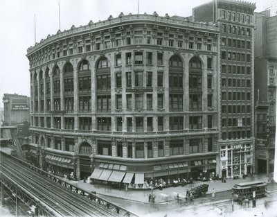 Saks en Company Department Store, New York door G.P. Hall und Sohn