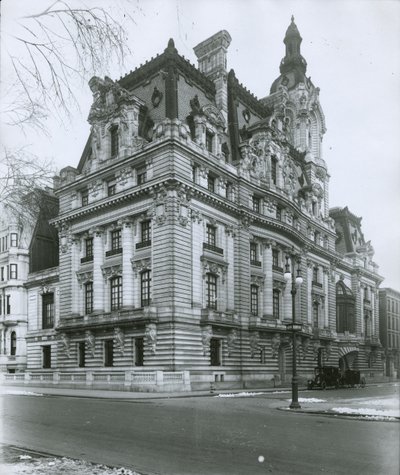 William A. Clark herenhuis, New York City, 1904-14 door G.P. Hall und Sohn