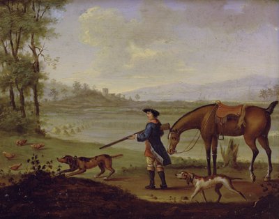 Patrijzenjacht door G. Eichel