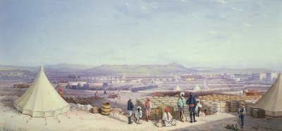 Het Artillerie- en Cavaleriekamp in San Antonio, Malta door G. Gianni