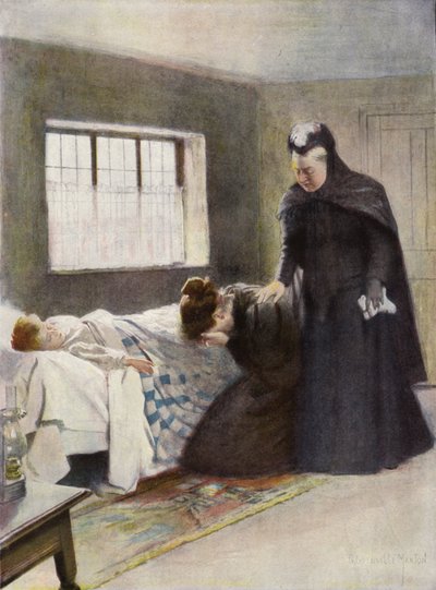 Karakter van koningin Victoria: Sympathie (kleur litho) door G. Grenville Manton