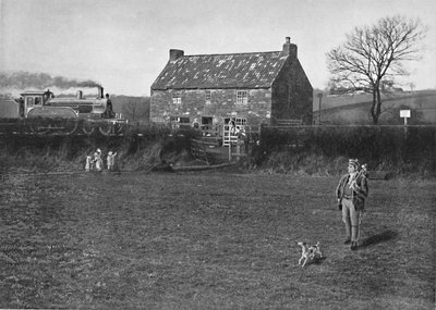 Geboorteplaats van George Stephenson, Wylam door G. W. Wilson and Company
