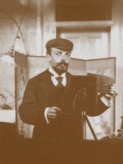 Zelfportret door Gabriel Veyre