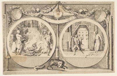 De Uitdrijving van de Jezuïeten, 1761 door Gabriel de Saint Aubin