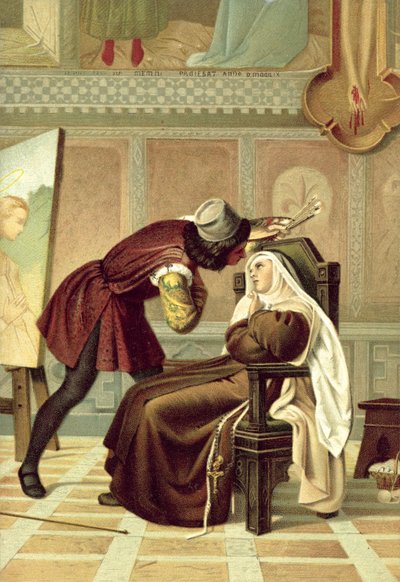 Filippo Lippi en de non Buti door Gabriele Castagnola