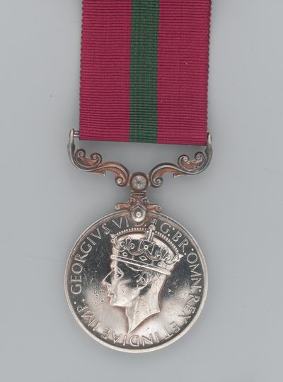 Medaille voor Lange Dienst en Goed Gedrag, Regimentssergeant-majoor Hassan Jabir, The King