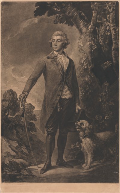 Ds. Sir Henry Bate Dudley door Gainsborough Dupont