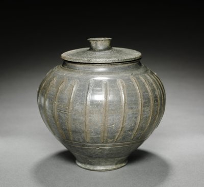 Pot met deksel, 100s door Gallo Roman