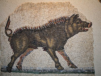 Romeins mozaïek door Gallo-Roman