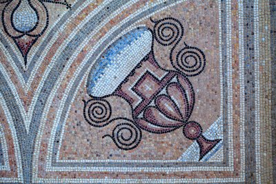 Romeins mozaïek door Gallo-Roman Gallo-Roman