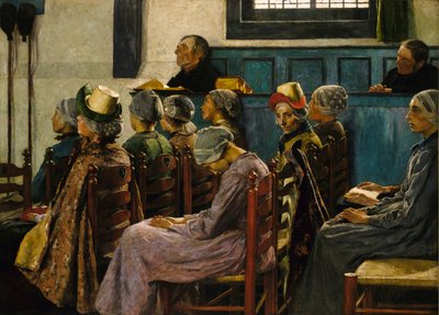 De preek door Gari Melchers