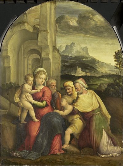 De Heilige Familie door Garofalo