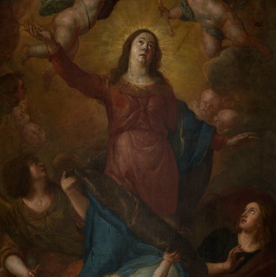 Parochiekerk (Sint-Walburgakerk). Schilderij. Gaspar de Crayer. 1652 door Gaspar De Crayer