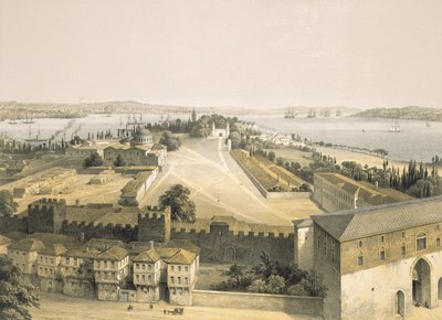 Panorama van Constantinopel, plaat 22 uit 