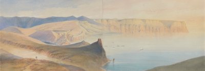 Kaap Aia en Baai van Balaklava, 1854 door Gaspard Le Marchant Tupper