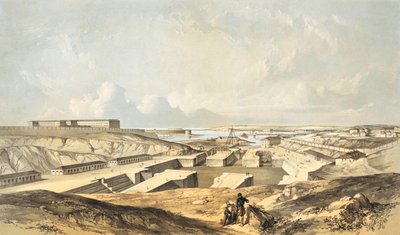 Dokken en haven van Sebastopol door Gaspard Le Marchant Tupper
