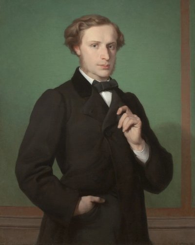 Portret van Monsier E.G*** door Gaston Casimir Saint Pierre