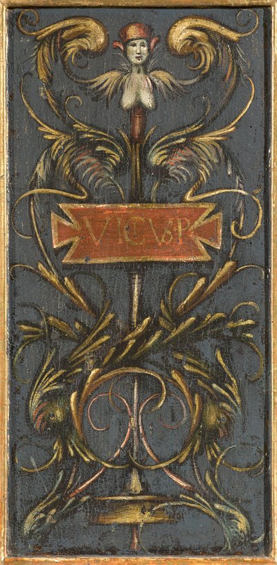 Detail van de predella, Geboorte en Laatste Avondmaal, Polyptiek, 1511 (detail) door Gaudenzio Ferrari