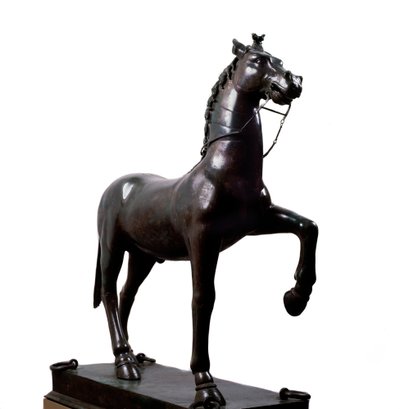 Bronzen votief paard (sculptuur, ca. 50 n.Chr.) door Gaulish Gaulish