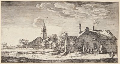 Uitzicht op Spaarnwoude door Geertruyt Roghman