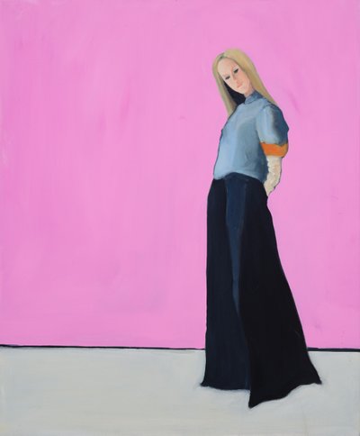 Jane, 2016 (olieverf op doek) door Genevieve French
