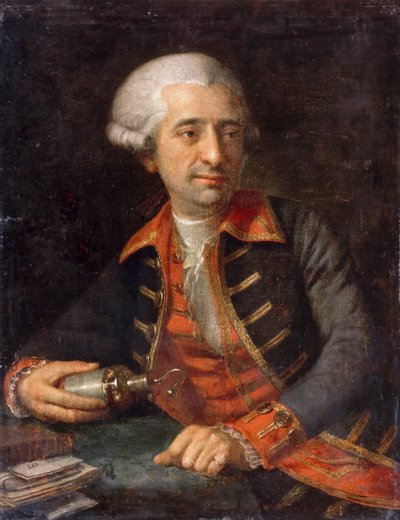 Portret van Antoine-Laurent Lavoisier door Geneviève Brossard de Beaulieu