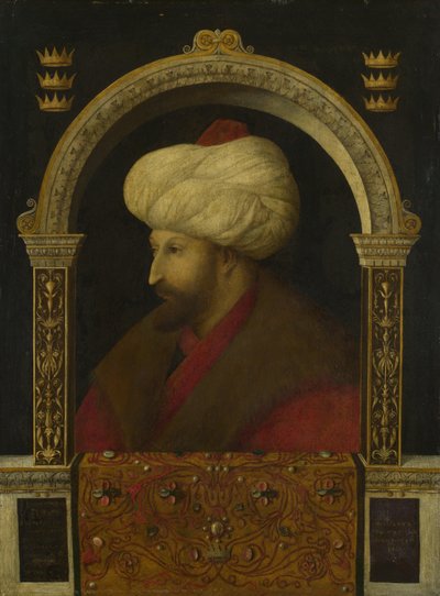 De sultan Mehmet II door Gentile Bellini