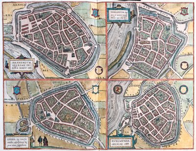 Arnhem, Geltre, Venlo, Roermond - Nederland- in 