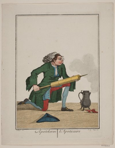 De apotheker door Georg Christian Schule