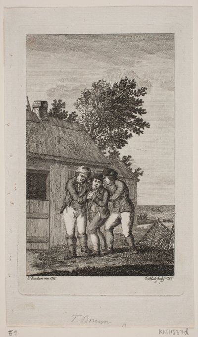 T. Bruun door Georg Christian Schule