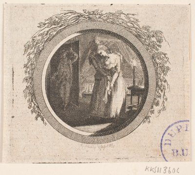 Titelvignet voor S. Richardson: "Het verhaal van Miss Clarissa Harlowe", deel vier door Georg Christian Schule