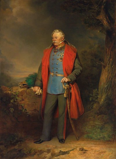 Veldmaarschalk Josef Graf Radetzky van Radetz door Georg Decker